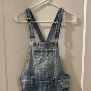 Justice Girl's Adjustable Jean Overalls